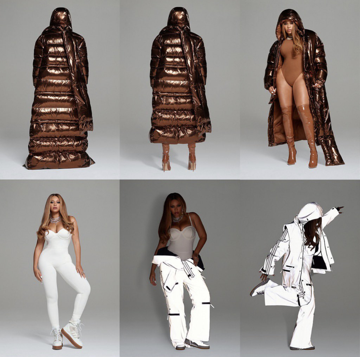 Marca de Beyoncé com a Adidas lança coleção 'Icy Park' para o inverno -  Blog Ana Cláudia Thorpe