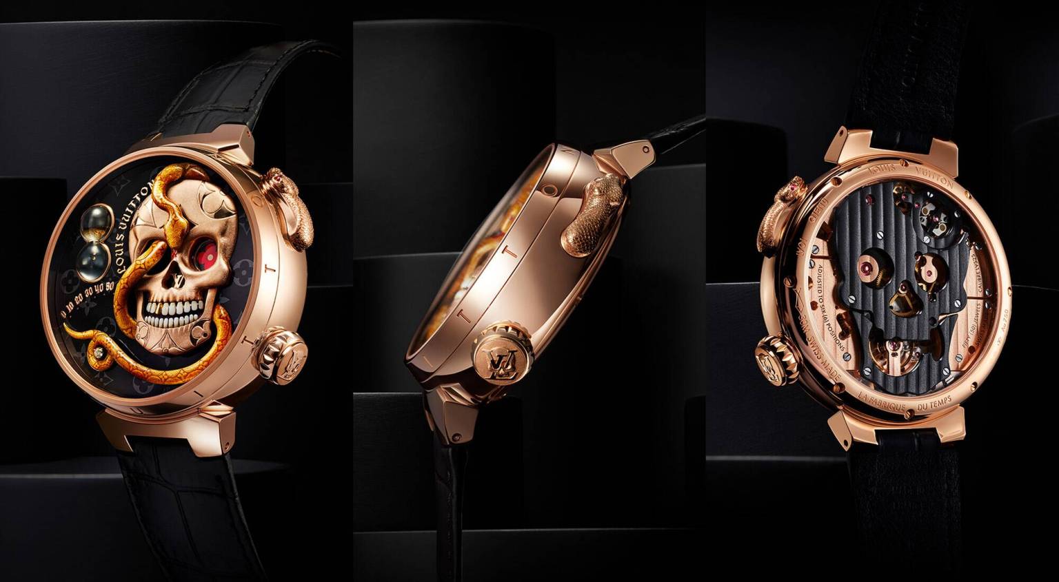 Novo relógio da Louis Vuitton marca as horas com ouro rosa, rubi e alta  tecnologia - Blog Ana Cláudia Thorpe