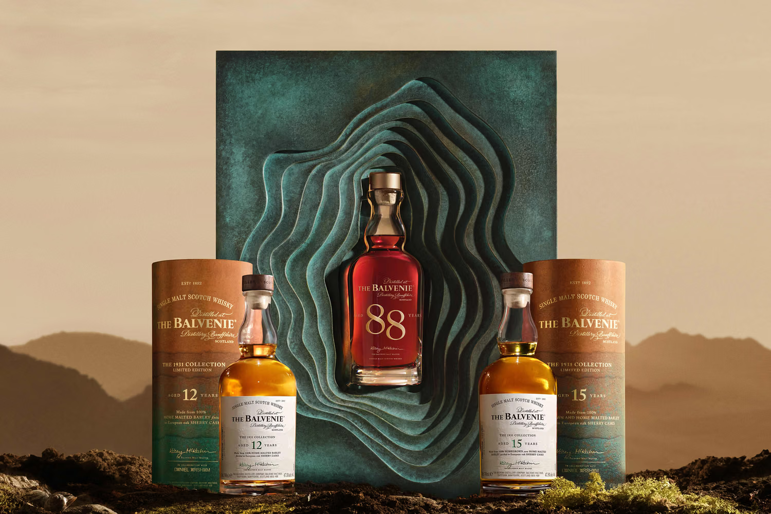 The Balvenie revela whisky mais antigo do mundo com design de Daniel Arsham