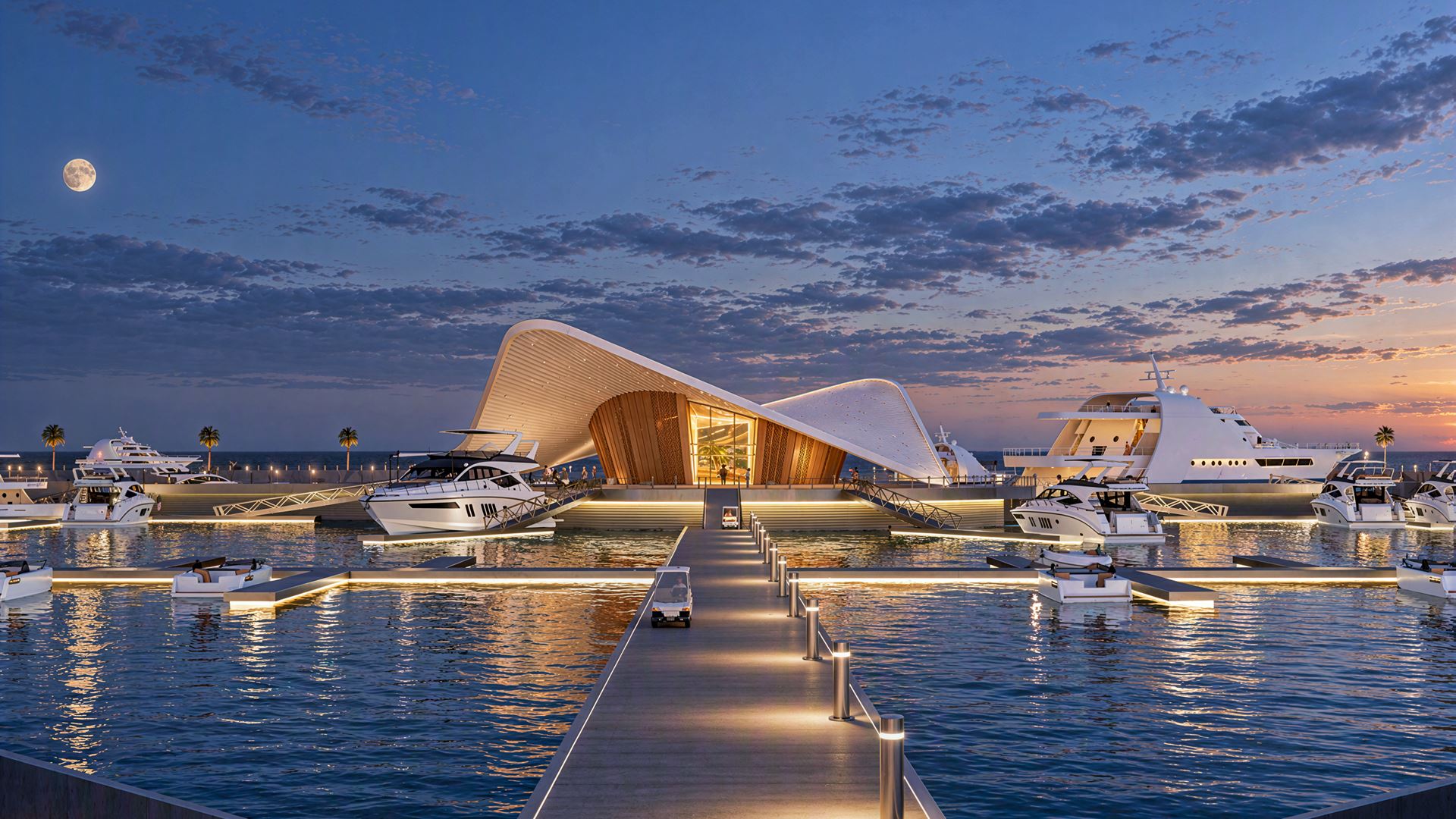 Wynn Al Marjan Island revela marina para superiates nos Emirados Árabes Unidos